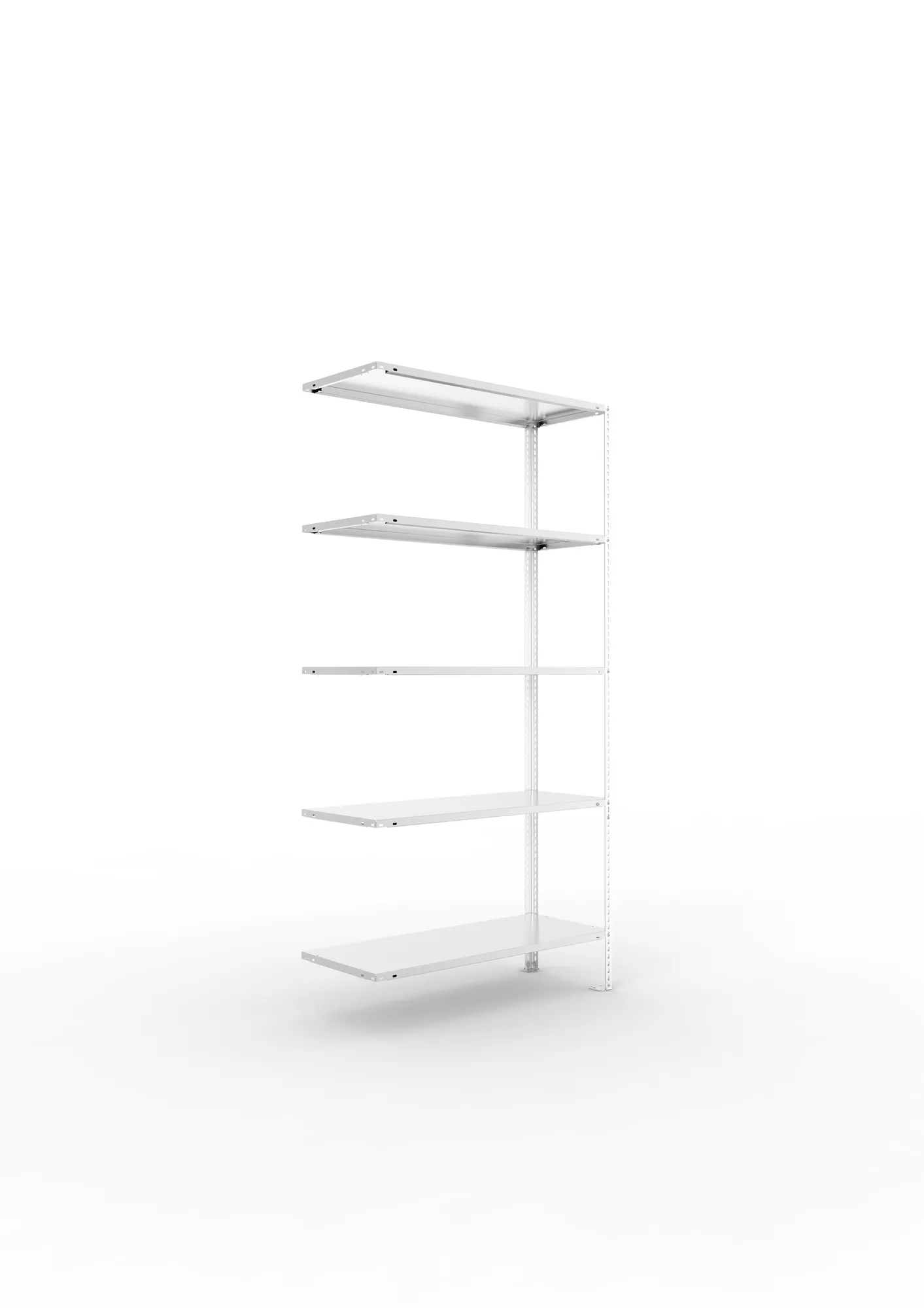 FIX shelving Add-on 5xL-80 2000 x 1000 x 400 pre- galv.
