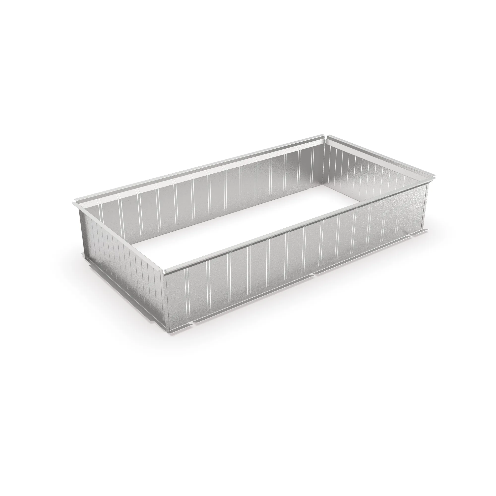 Drawer partition 500D x 200H galv