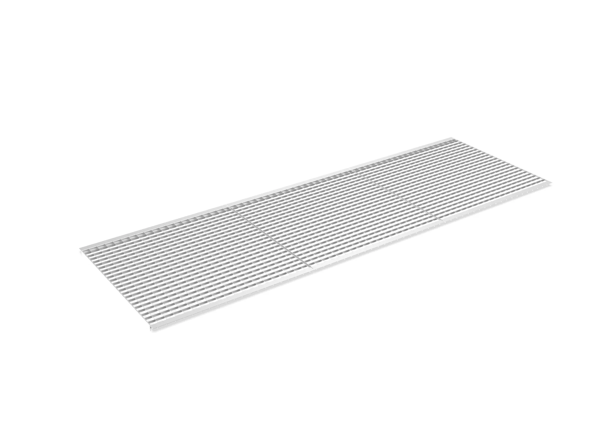 Mesh deck panel, support rod 40/2 3300x1100 mm multipal