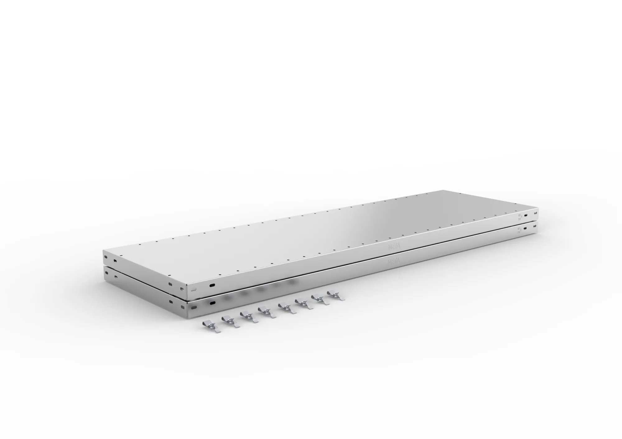 Quick SPLIT 230 2 additional shelves 1300 x 400 galv.