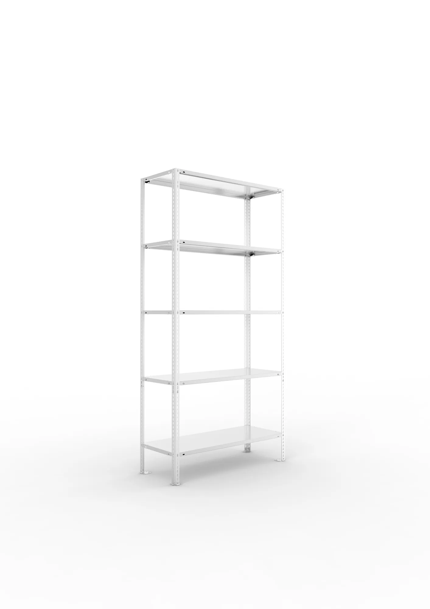FIX shelving St 5xL-80 2000 x 1000 x 400 pre-galv .