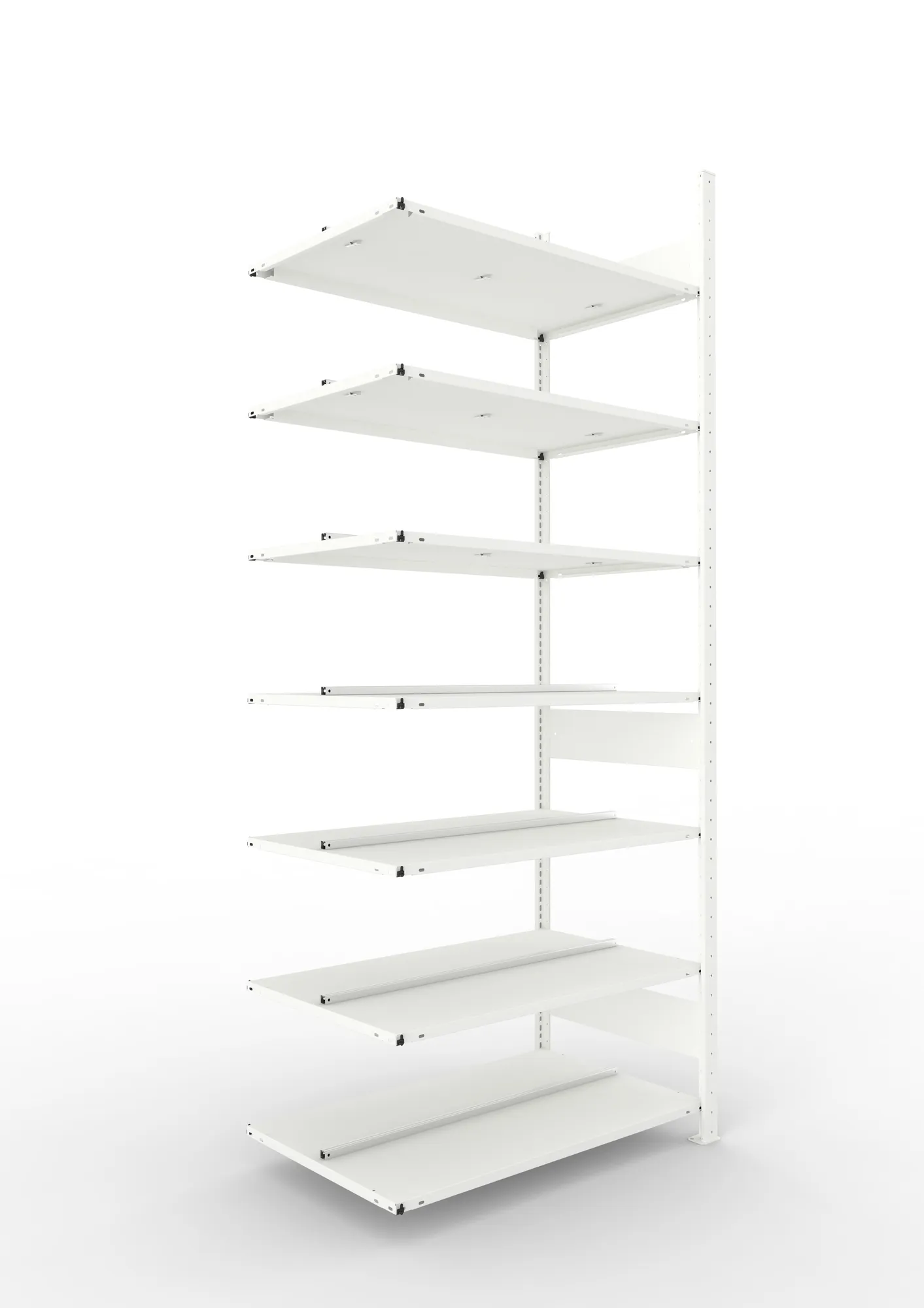 Compact boltless shelv. Add-on 2500 x 1000 x 600 RAL7035