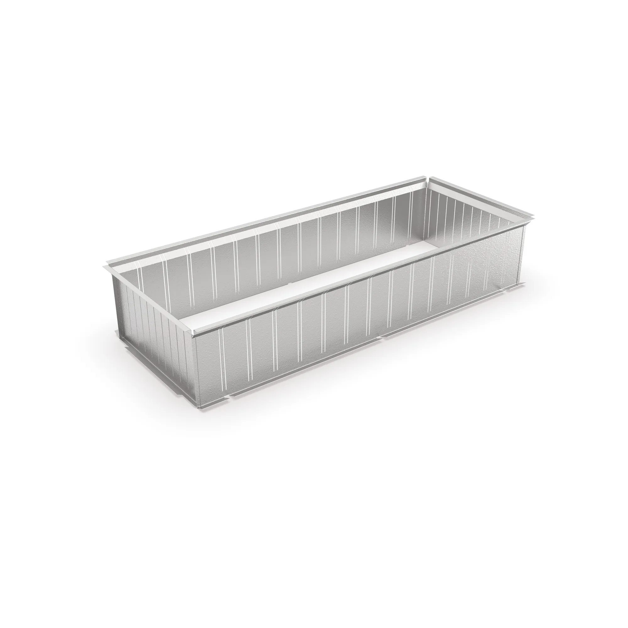 Drawer partition 400D x 200H galv