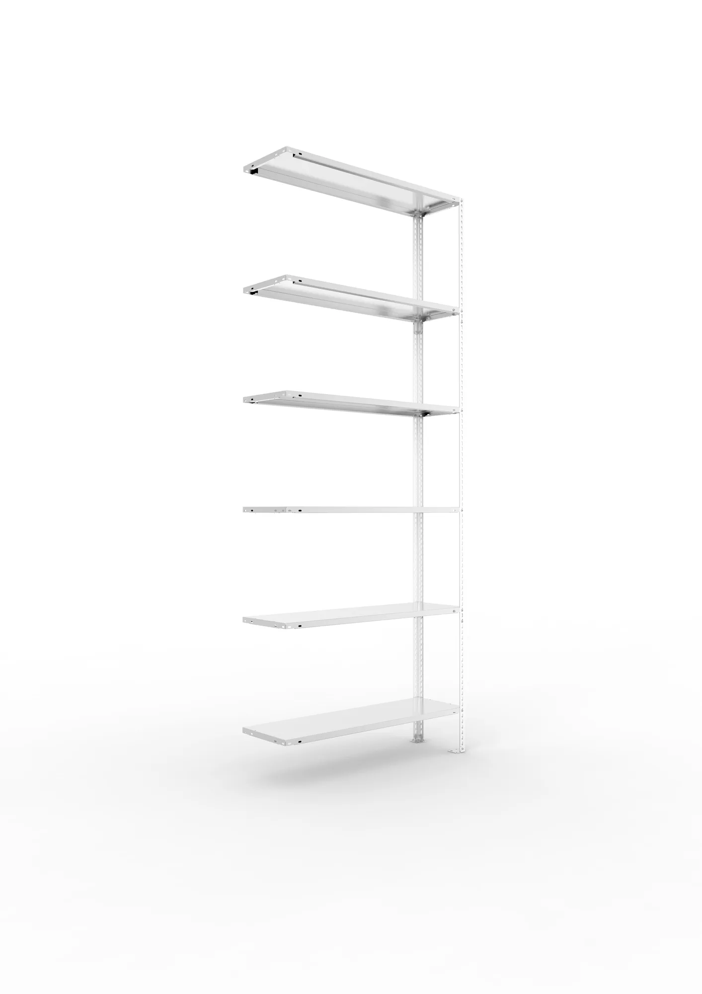 FIX shelving Add-on 6xL-80 2500 x 1000 x 300 pre- galv.