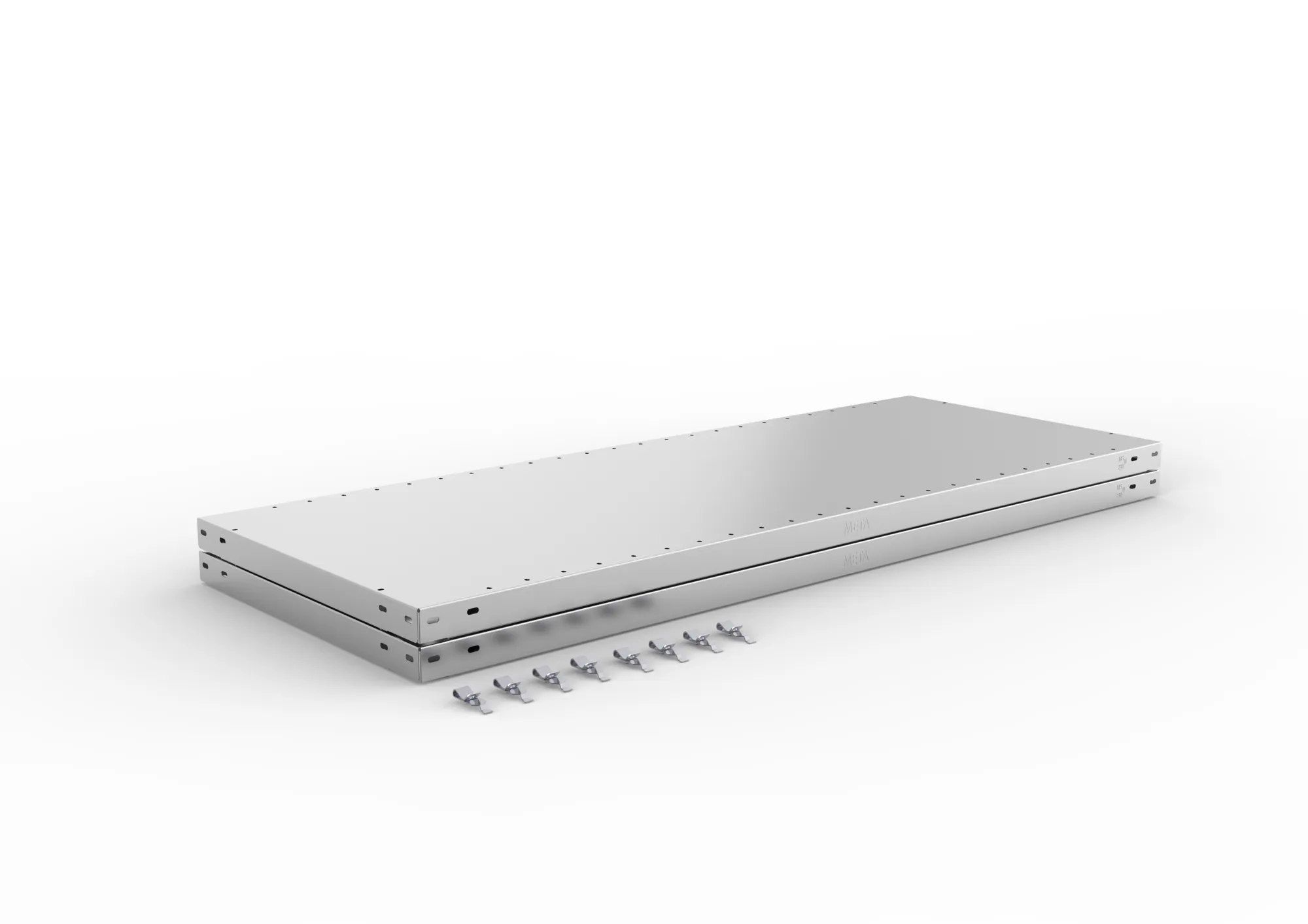 Quick SPLIT 230 2 additional shelves 1300 x 500 galv.