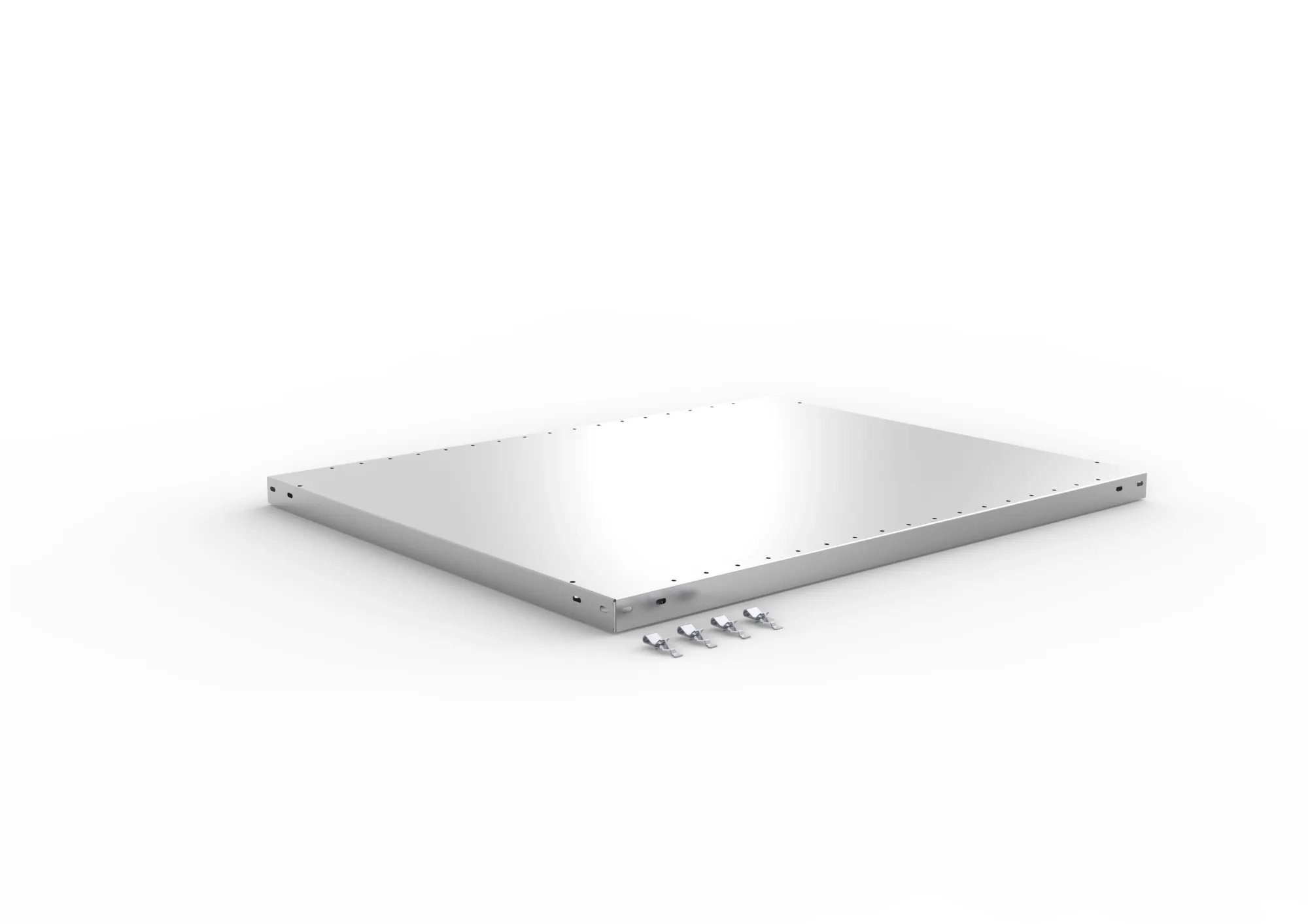 Quick 300 extra shelf 1000x800 + supports galv. lvanised