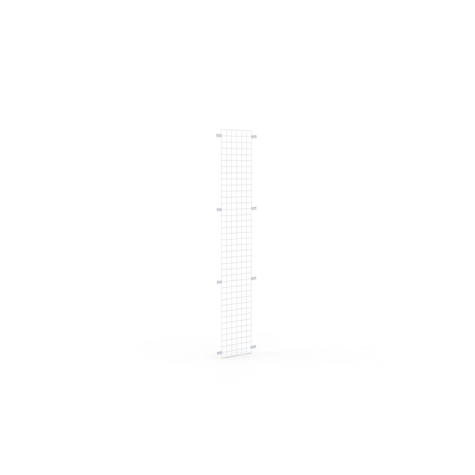 Mesh side panel 1900 x 300 galv. cpl. META CLIP for height 2000 mm and depth 400 mm incl. accessories ( mesh side panel ) ( CLIP side panel , type: mesh )