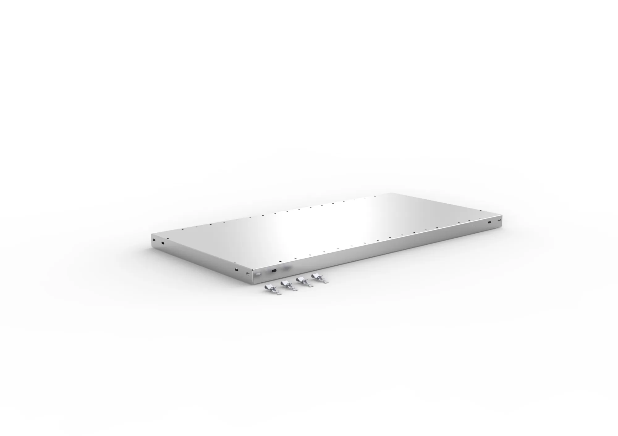Quick 330 extra shelf 1000x500 pre-galvanisednised