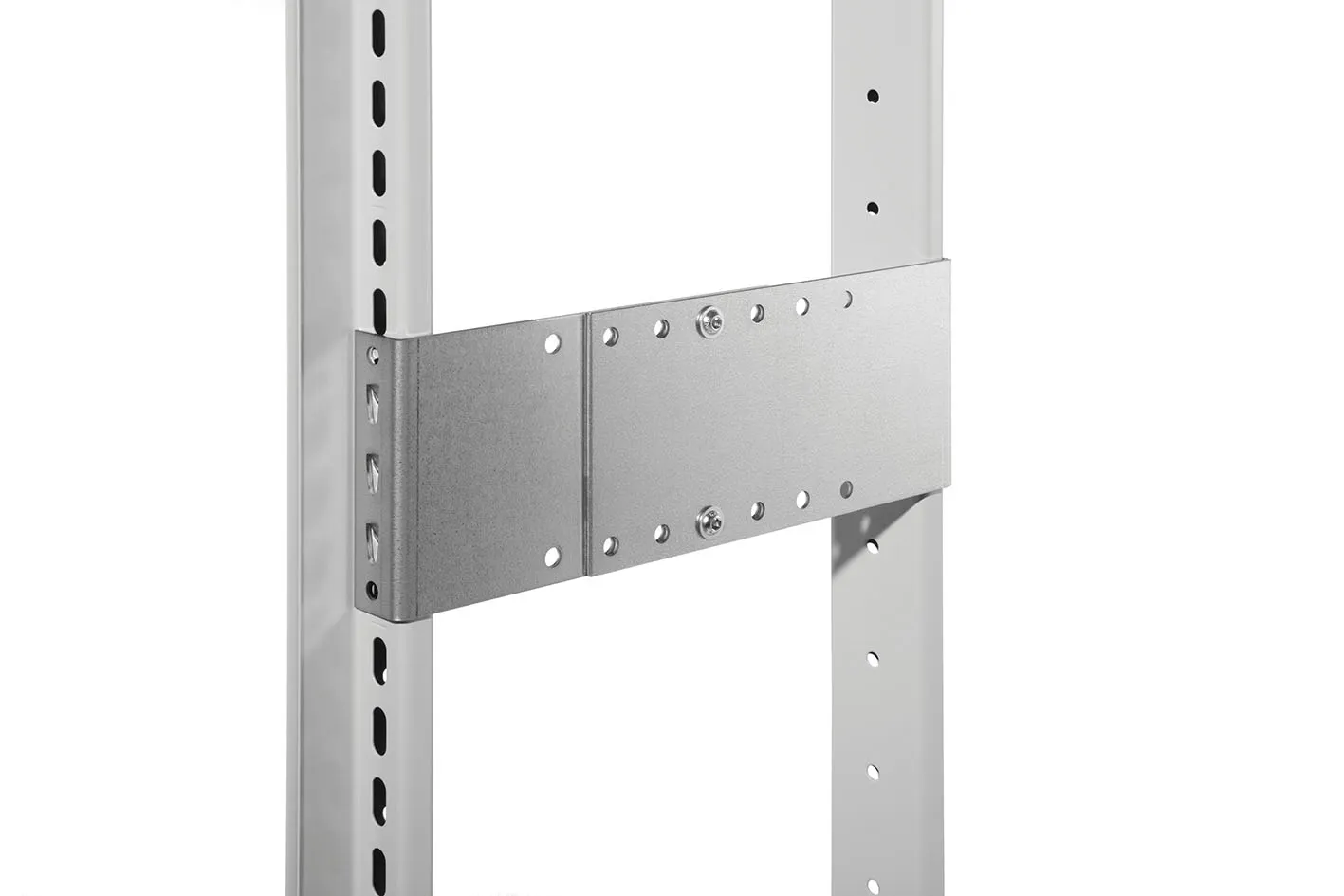 Clip spacer 250-475 galv. Cpl. for double entry rows